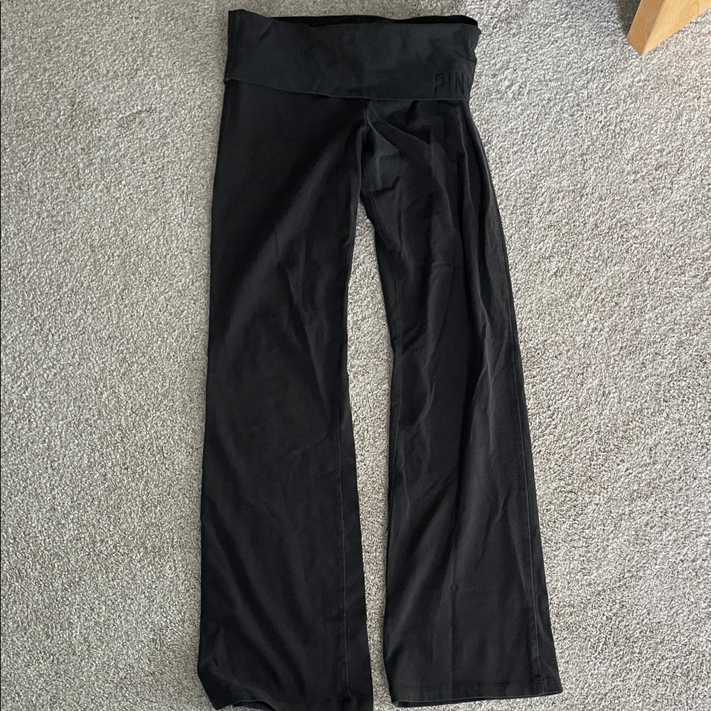 PINK Victoria's Secret Black Leggings